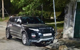 Xe Range Rover tông nhiều xe máy rồi bỏ chạy