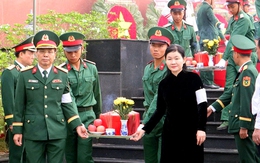 Đồng Nai truy điệu, an táng hài cốt liệt sĩ hy sinh ở sân bay Lộc Ninh