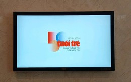 Logo 50 năm thành lập Tuổi Trẻ có mặt ở các tòa nhà tại Hà Nội, TP.HCM, Đà Nẵng