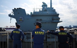 Tàu sân bay Anh xuất hiện ở Nhật Bản