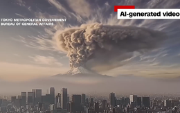 Nhật công bố video mô tả núi Phú Sĩ phun trào để cảnh báo người dân