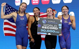 Bơi lội Mỹ thắng kịch tính Úc ở Giải vô địch thế giới 2025