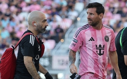 Messi chấn thương rời sân phút thứ 11, Inter Miami thắng 'hú vía'