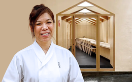 Yêu chồng, thành nữ đầu bếp sushi đầu tiên giành sao Michelin