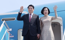 Chủ tịch nước Lương Cường cùng Phu nhân lên đường thăm Ai Cập và Angola