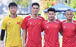 Tiến Linh ra Hà Nội đá từ thiện