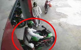 Người đàn ông cuỗm xe phân khối lớn, để 'người yêu' lại ở cửa hàng