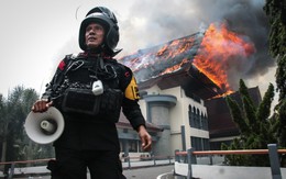 Toàn cảnh biểu tình làm rung chuyển Indonesia