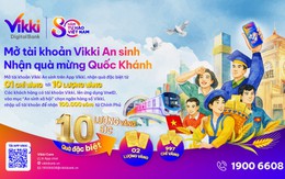 Mở tài khoản Vikki An sinh - Nhận quà mừng Quốc khánh