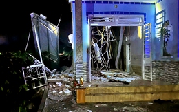 Tiếng nổ lớn nghi do pháo tự chế làm hỏng căn nhà ở Lâm Đồng, không có thương vong