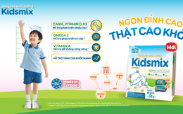 Váng sữa dinh dưỡng Kidsmix ‘phủ sóng’ trên toàn quốc