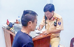 Tài xế xe đầu kéo lạng lách trên cao tốc TP.HCM - Long Thành bị phạt 45 triệu đồng