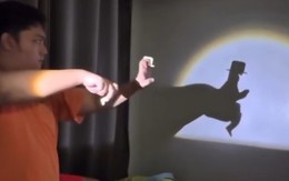 Thanh niên múa bóng trên tường siêu đỉnh