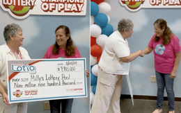 Bà cô trúng số độc đắc, chia 258 tỉ đồng cho đồng nghiệp cũ