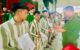 Trại giam Xuân Phước đặc xá cho 210 phạm nhân