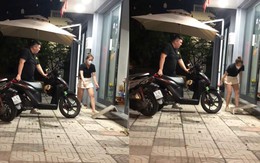 Chồng bất lực với màn kê cầu dắt xe kiểu người đời của vợ