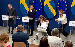 Tân Bộ trưởng Y tế Thụy Điển bất ngờ ngất xỉu trong buổi họp báo đầu tiên