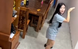 Anh chị cười sảng khi quay lén em gái múa điệu con vịt