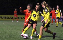 Đội nữ Việt Nam thắng đậm nữ Borussia Dortmund