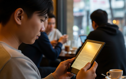 Máy đọc sách e-ink thực sự tốt cho mắt hơn điện thoại?