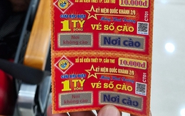 Vé số cào Cần Thơ ‘nổ’ giải đặc biệt 1 tỉ đồng