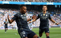 Mbappe tỏa sáng giúp 10 người Real Madrid giành chiến thắng