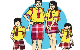 Bắt phụ huynh mặc đồng phục cho sang chảnh