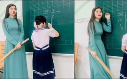 Cô giáo xỉu ngang khi trò chia 35:5=61