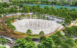 Dự kiến phối cảnh quảng trường phía đông hồ Hoàn Kiếm sắp xây dựng