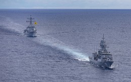 Hải quân Mỹ, Úc diễn tập trên Biển Đông