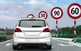 Biển báo dành cho tài xế phản ứng siêu tốc độ