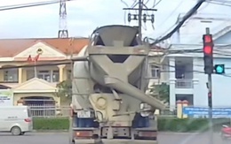 Xác minh clip xe bồn vượt đèn đỏ tại giao lộ ở xã Bình Mỹ, TP.HCM