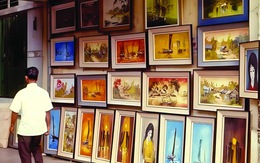 Chuyện bày tranh - bán tranh một thuở