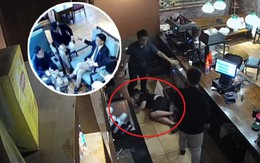 'Tổng tài' giơ tay ra hiệu dừng đánh nhân viên quán cà phê khi bị nhắc hút thuốc