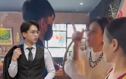 Clip 'tổng tài' đến quán cà phê trực tiếp xin lỗi - 'Em xin lỗi quá muộn'