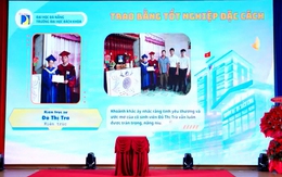 Nghẹn ngào trao bằng đặc cách cho nữ sinh Trường đại học Bách khoa Đà Nẵng