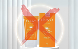Cục Quản lý dược tạm ngừng lưu hành kem chống nắng công bố SPF50, kiểm nghiệm đạt 10