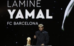 Chân sút trẻ Yamal đi vào lịch sử Quả bóng vàng