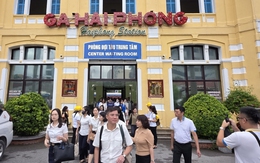 Đường sắt khai trương đôi tàu chở khách chạy trong phạm vi Hải Phòng