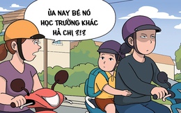 Đồng phục 'chuyển trường' của bé Bi