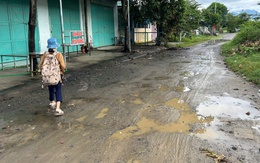 Hơn 10 năm chờ đường trải nhựa ở khu tái định cư Đà Nẵng