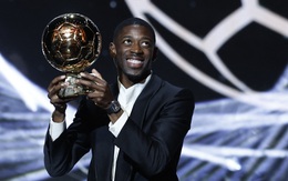 Ousmane Dembele giành Quả bóng vàng 2025