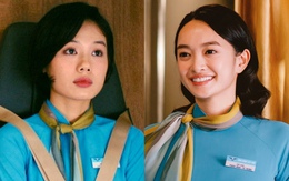 Trâm Anh, Kaity Nguyễn quá xinh đẹp khi là tiếp viên hàng không 'Tử chiến trên không'