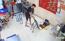 Mới tuyển được một em trai bưng bê, ngày đầu đi làm đã 'báo'