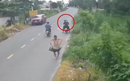 Người đàn ông không quát mắng cẩu tặc khi giật lại chó cưng