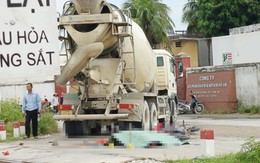 Xe bồn cán chết hai chị em đi xe máy