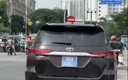 Xe biển xanh đi vào làn BRT, người dân ghi hình gửi Cục trưởng Cục Cảnh sát giao thông xử lý