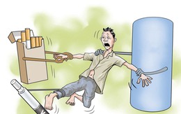 Người nghiện thuốc lá bị... giằng xé