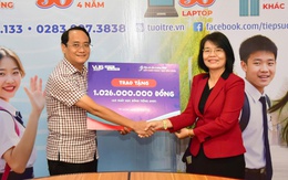 Anh văn Hội Việt Mỹ trao 60 học bổng IELTS cho chương trình Tiếp sức đến trường