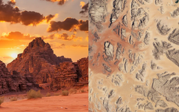 Amazon, Himalaya, kim tự tháp... thế nào khi nhìn từ trên cao 400km?